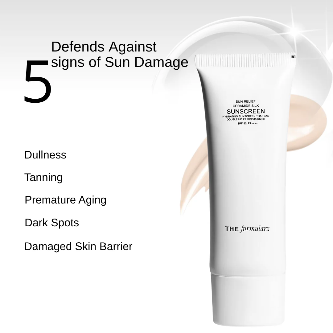 Sun Relief Ceramide Silk Hydrating Sunscreen SPF 50 / PA ++++ - Image 3